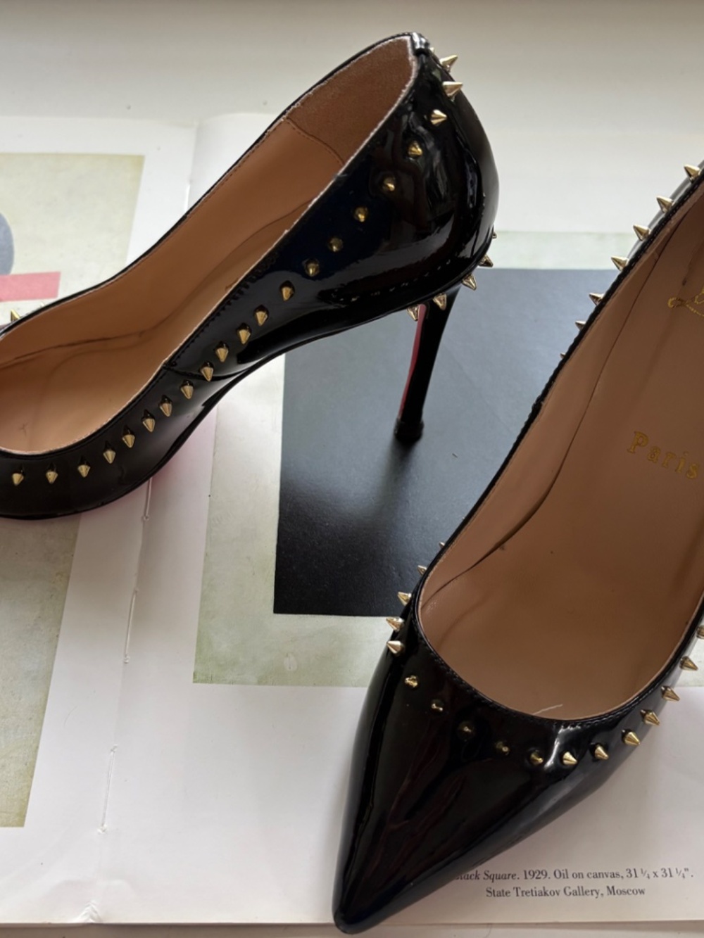 Christian Louboutin size 8 Made in Paris - in wonderful condition - Picture 3 of 5